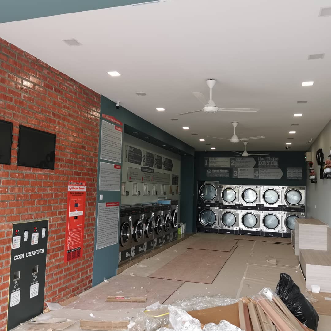 Coin Operated Laundry Shop In JB Kulai