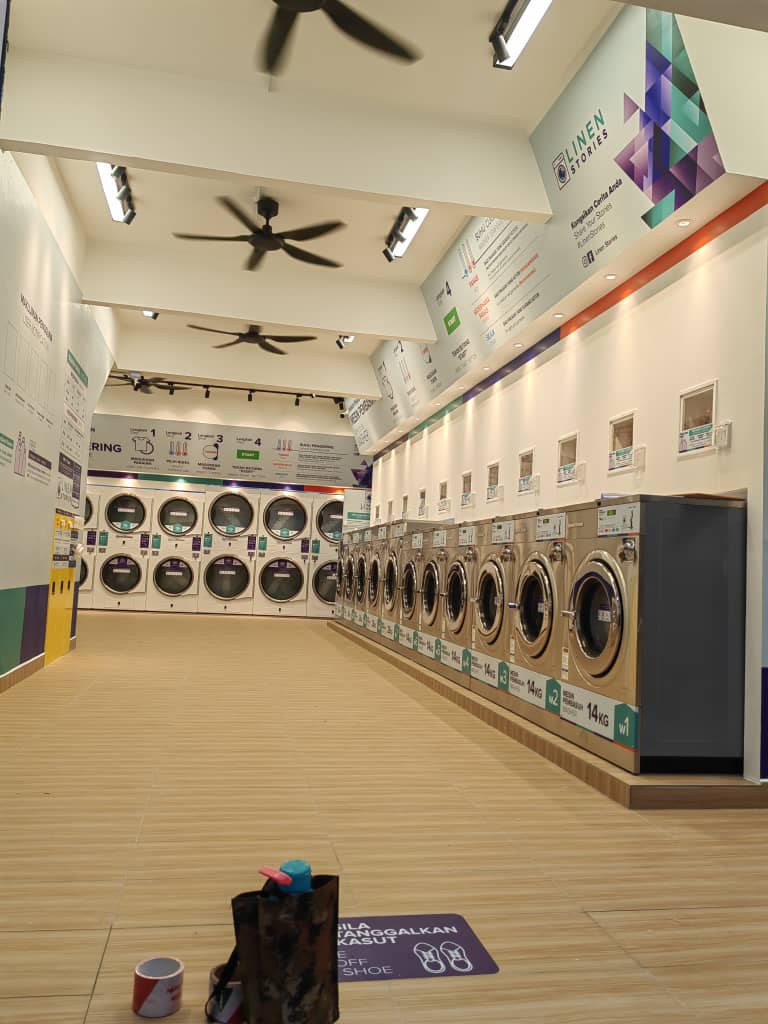 Coin Operated Laundry Shop In Sungai Buloh